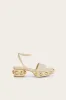 SYBIL SANDAL - NATURAL sold by cult gaia