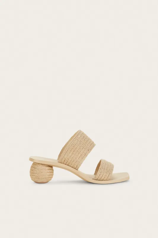 JILA SANDAL - NATURAL sold by cult gaia