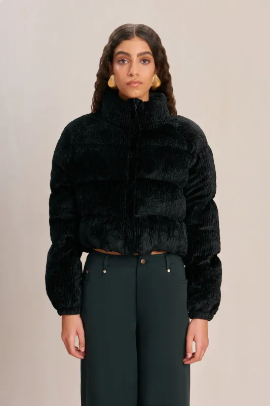 BOMBON PUFFER - BLACK sold by Cult Gaia