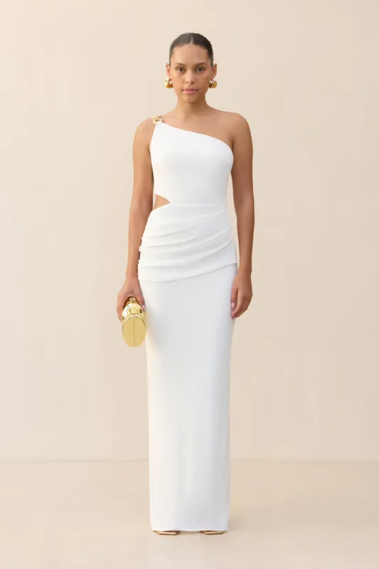 COBIE GOWN - OFF WHITE sold by Cult Gaia