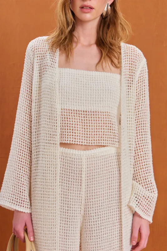 CORALI TOP - OFF WHITE sold by Cult Gaia