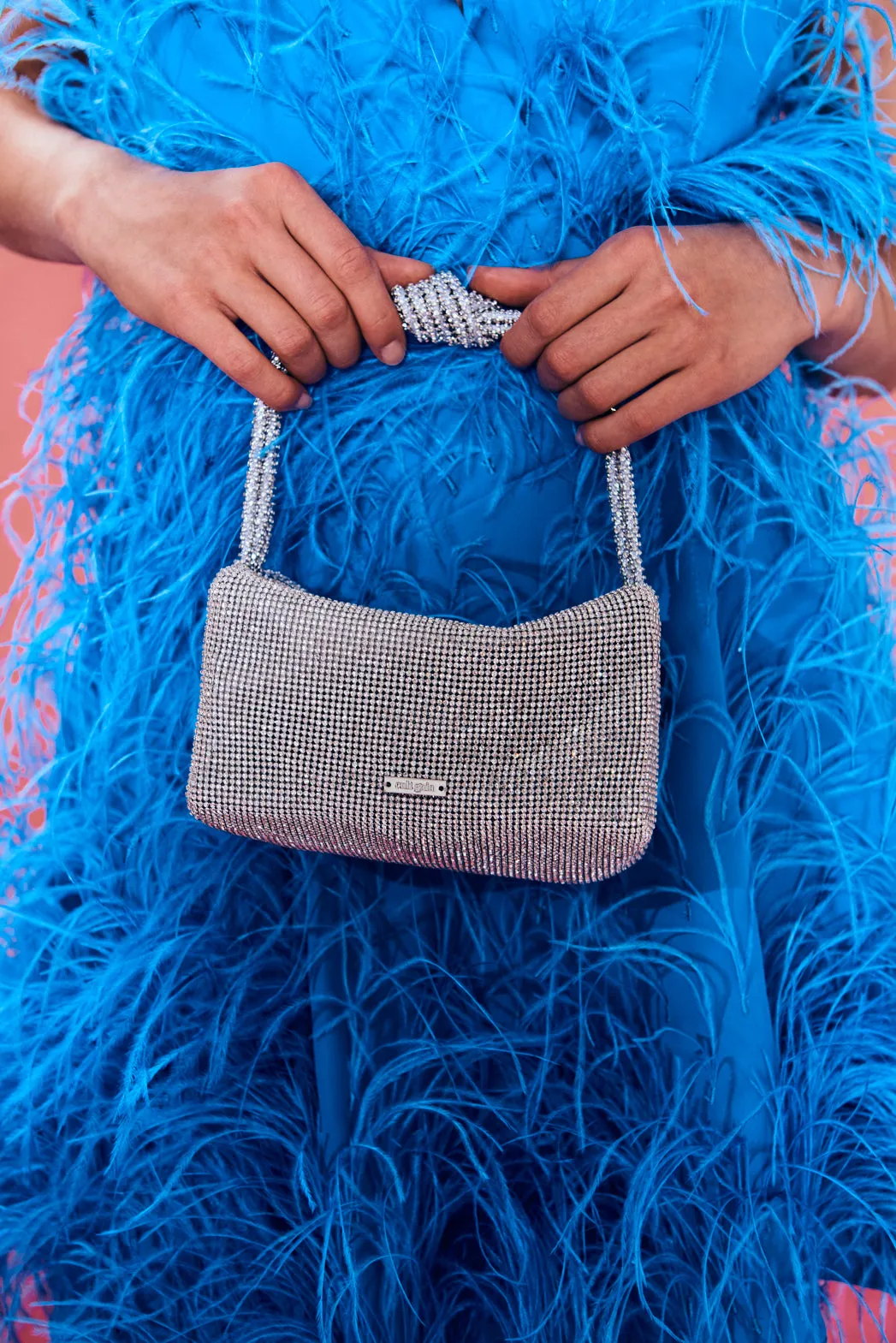 SIENNA MINI RHINESTONE BAG - CLEAR sold by cult gaia product image thumbnail 4