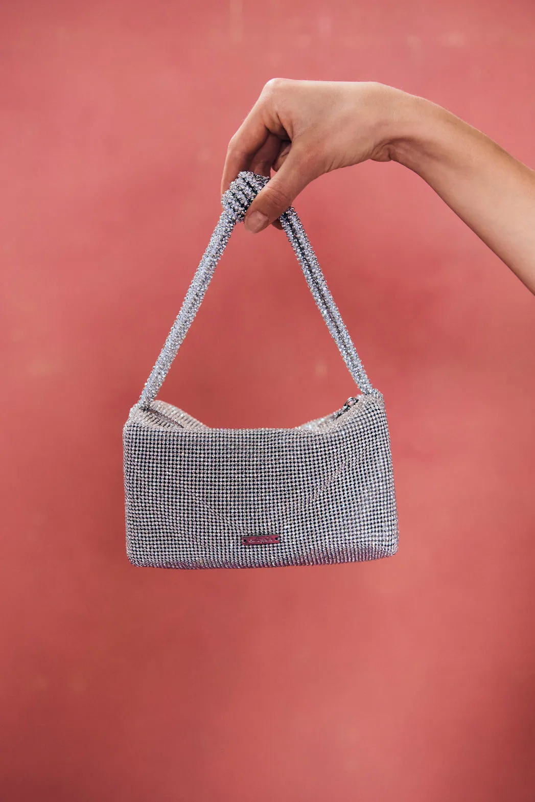 SIENNA MINI RHINESTONE BAG - CLEAR sold by cult gaia product image thumbnail 3