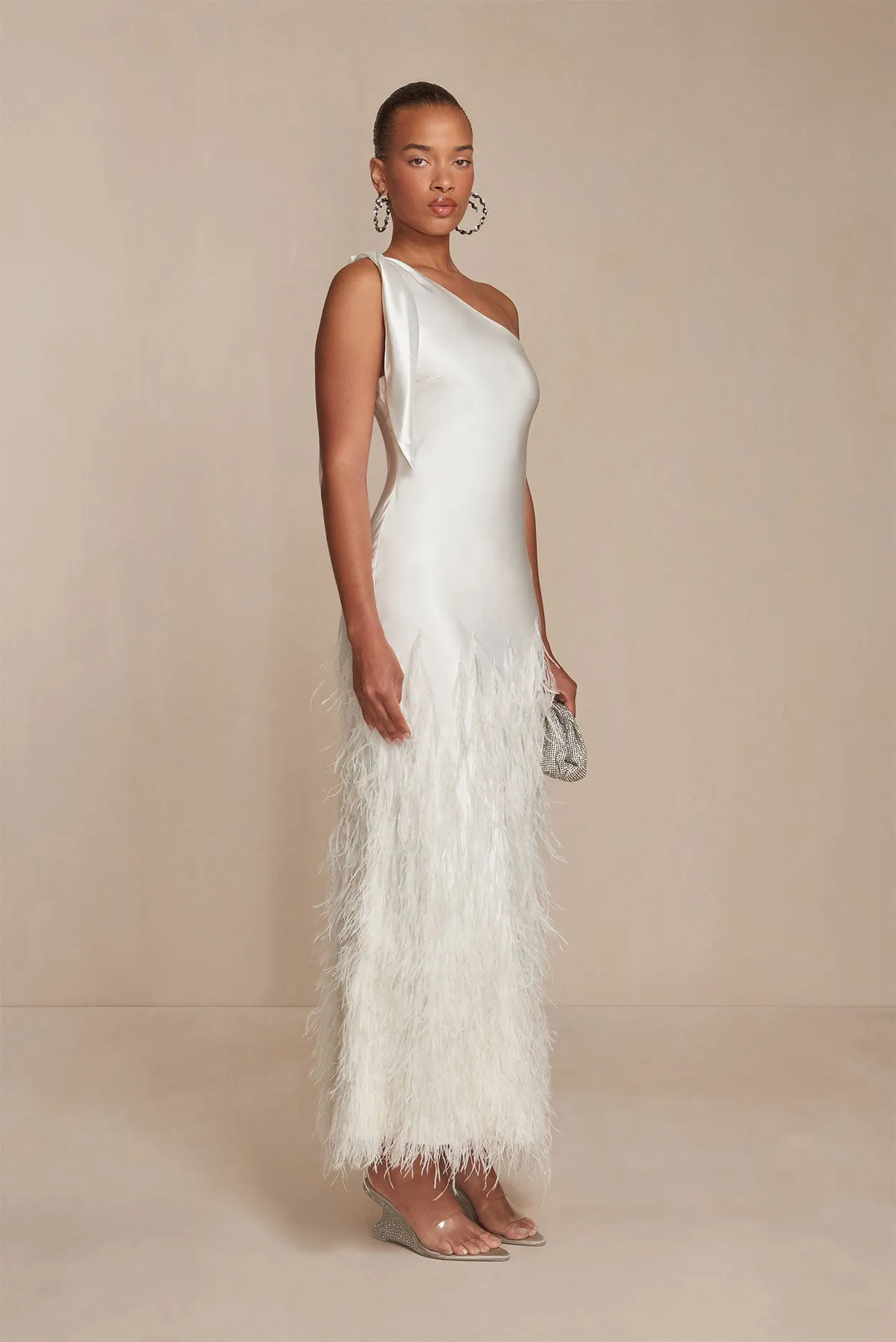 GHETA DRESS - OFF WHITE sold by cult gaia product image thumbnail 3