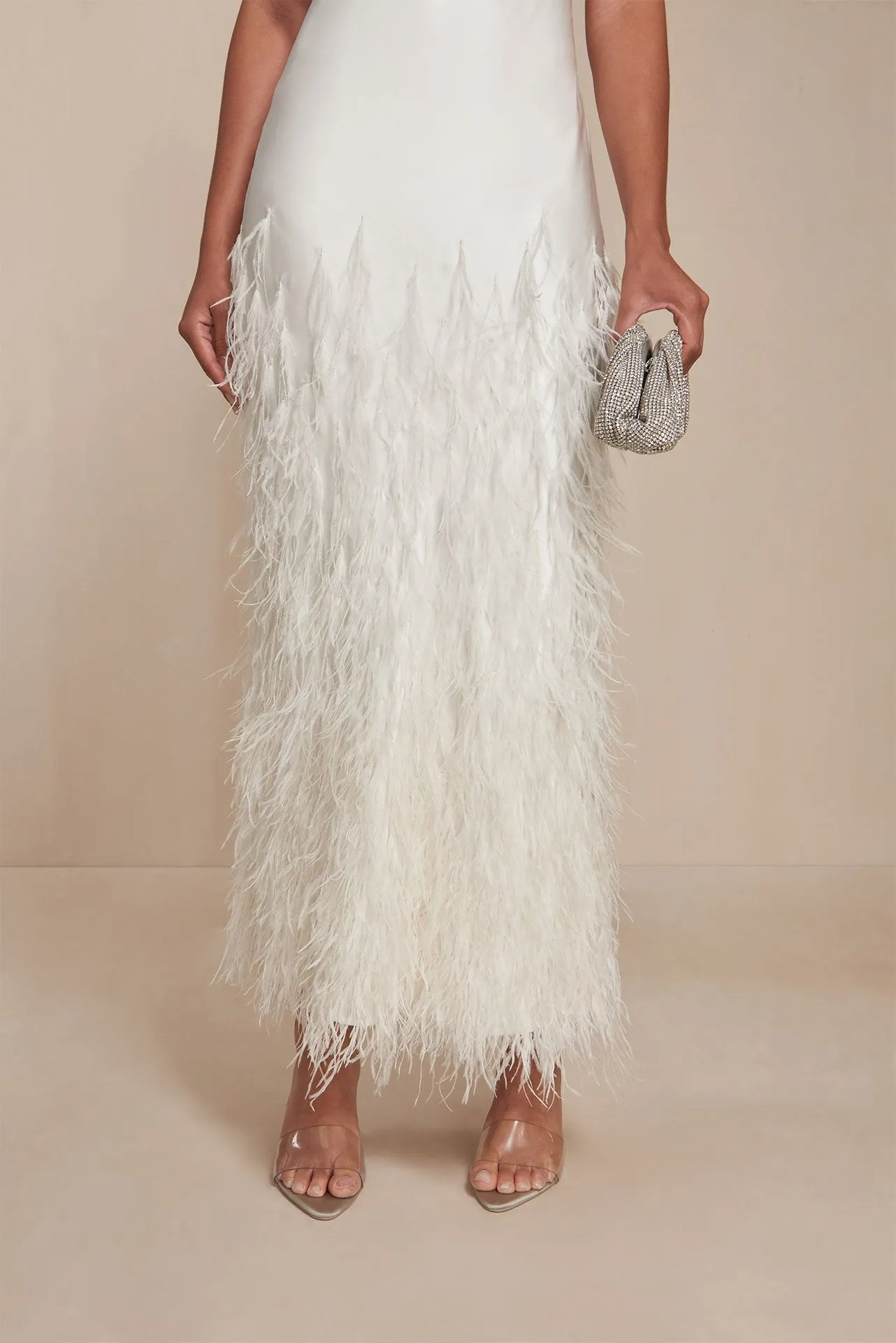 GHETA DRESS - OFF WHITE sold by cult gaia product image thumbnail 4