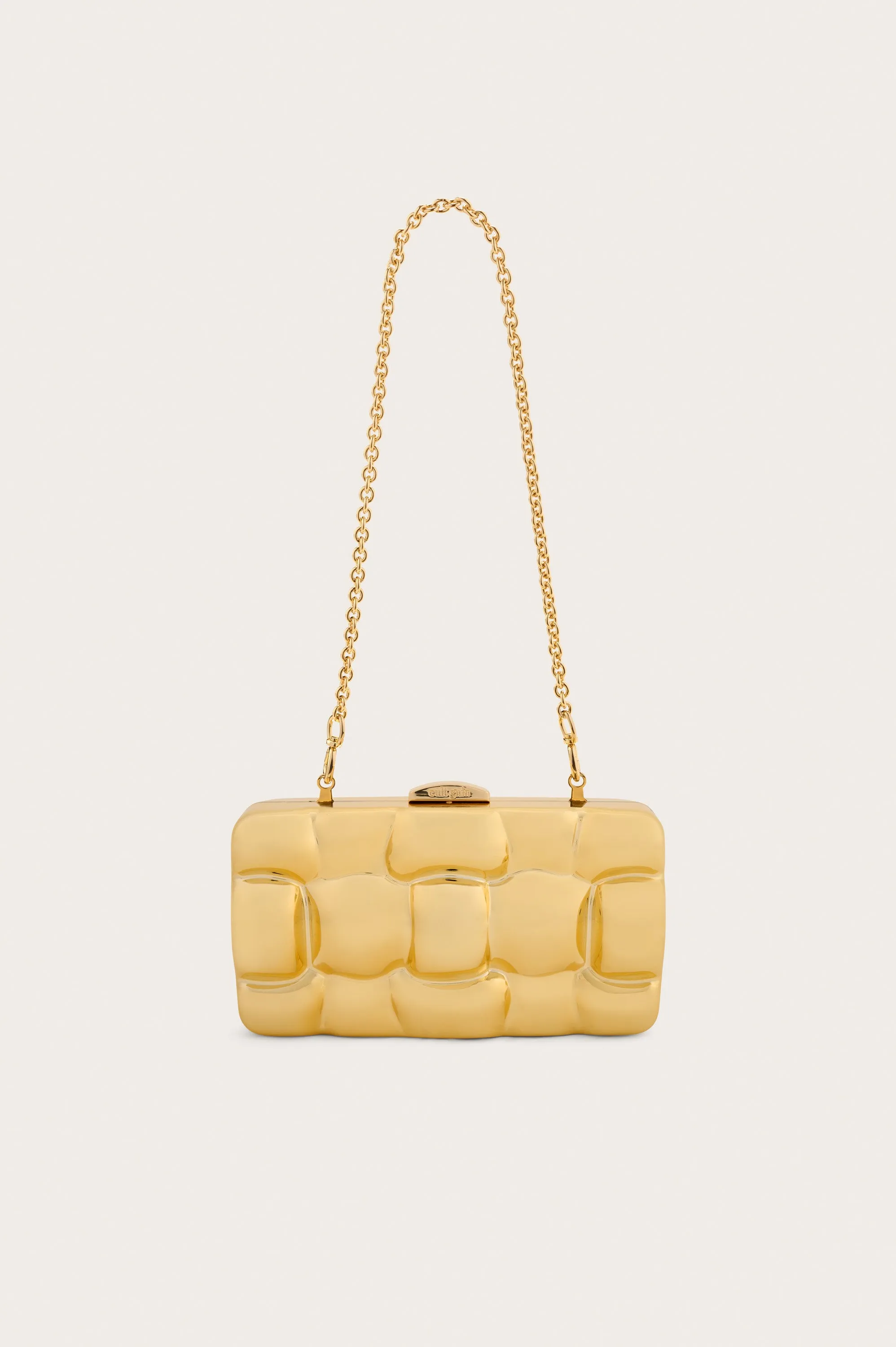 DARCY CLUTCH - SHINY GOLD sold by Cult Gaia product image thumbnail 2