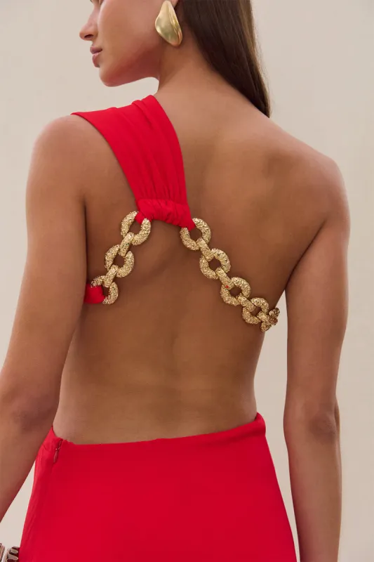 VAL DRESS - LOLLIPOP sold by Cult Gaia