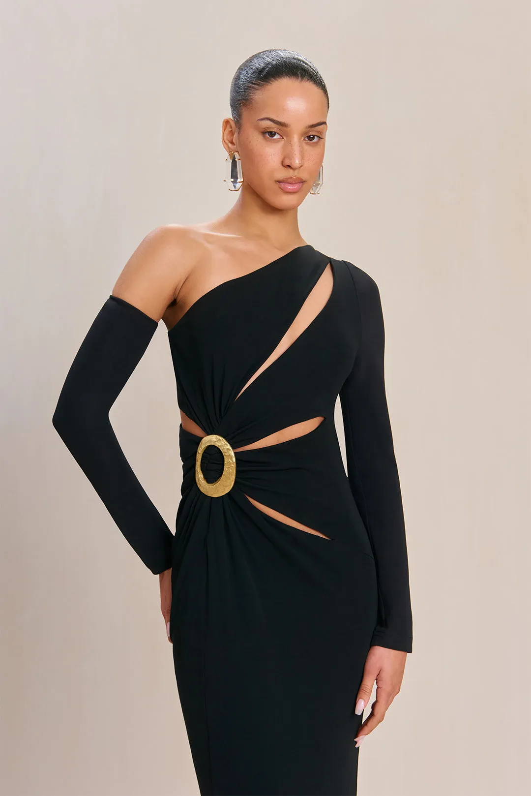 ZINNIE GOWN - BLACK sold by Cult Gaia product image thumbnail 4