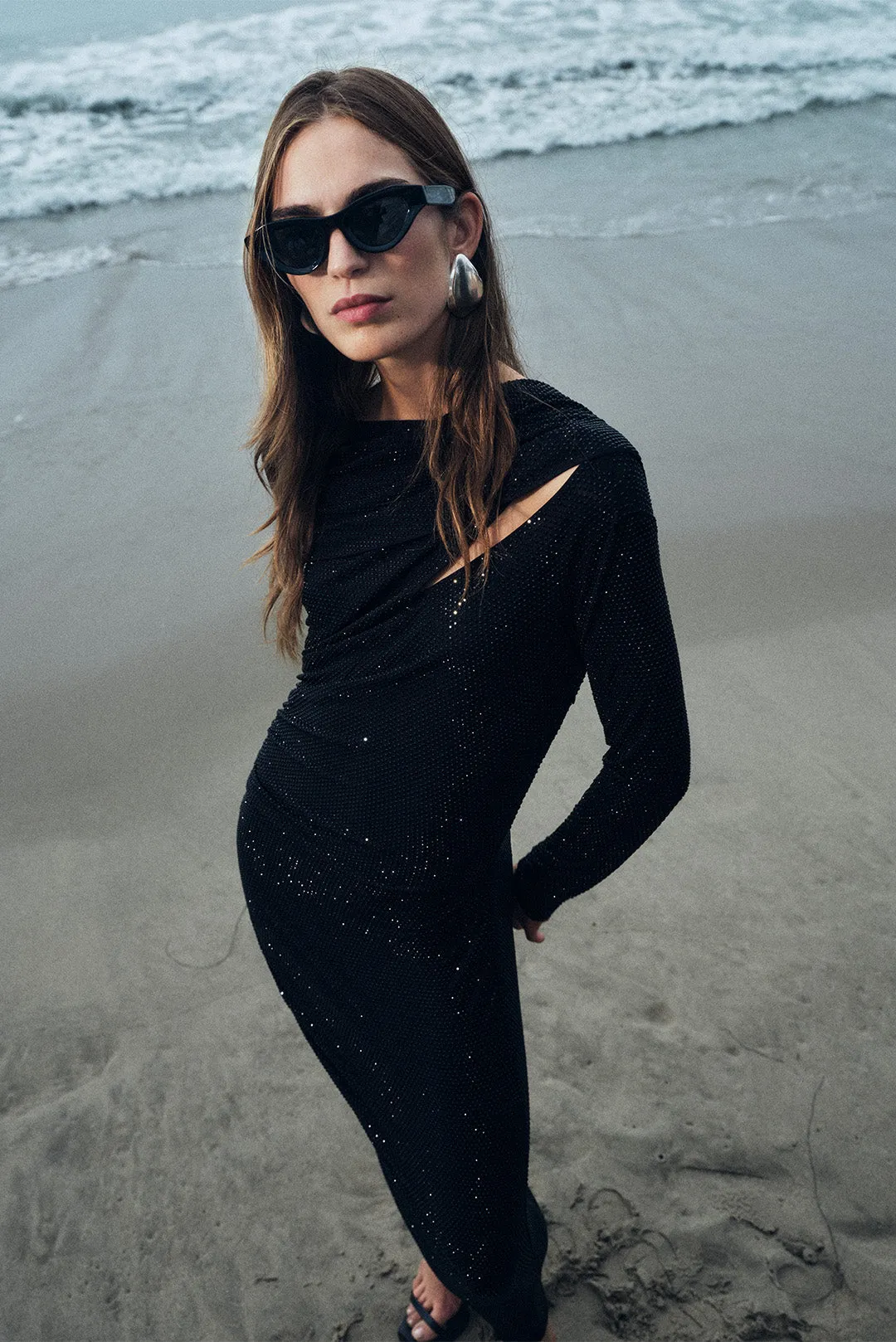 KUMASI GOWN - BLACK sold by Cult Gaia