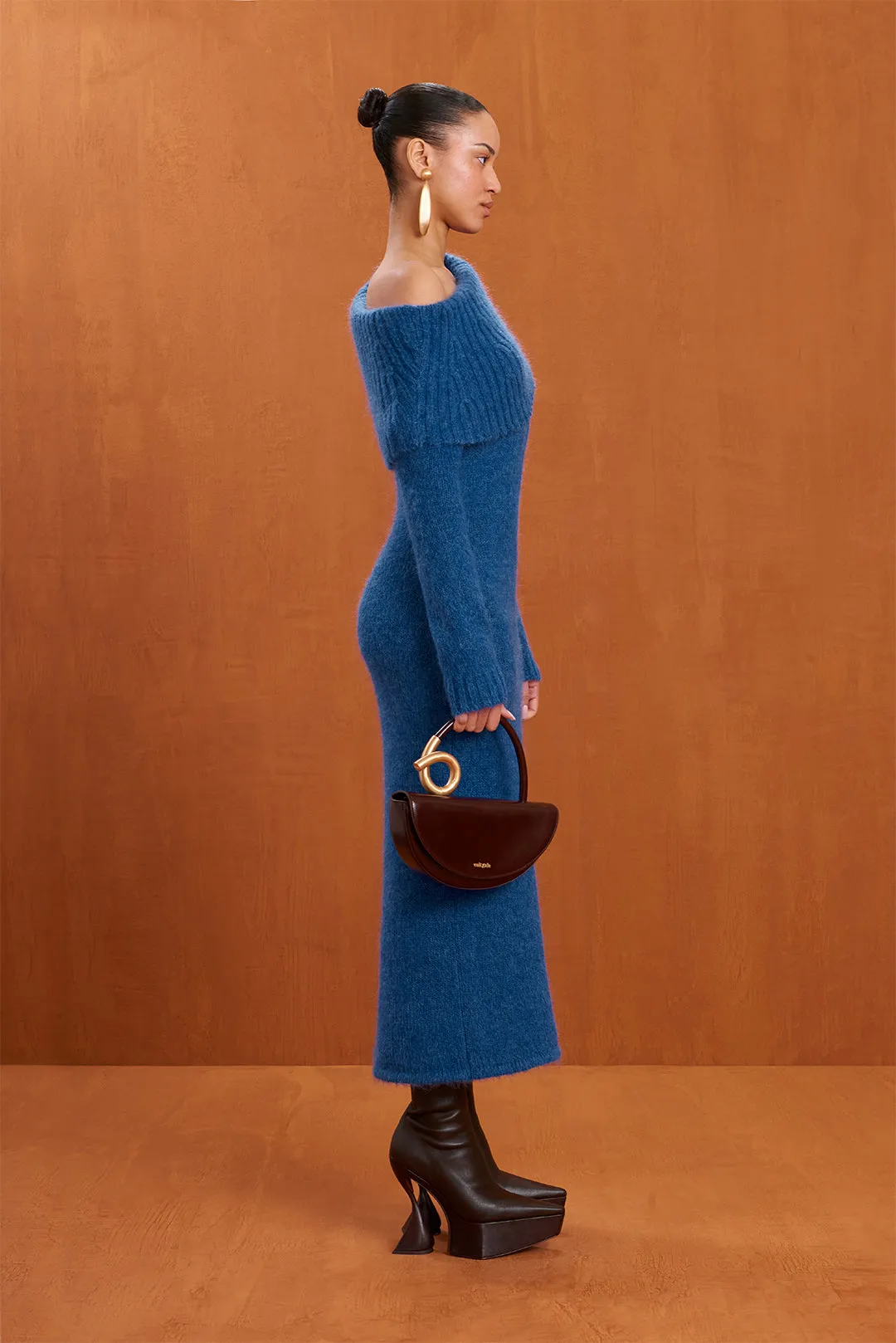 GRAYSON KNIT DRESS - DISCO MELANGE sold by Cult Gaia product image thumbnail 5