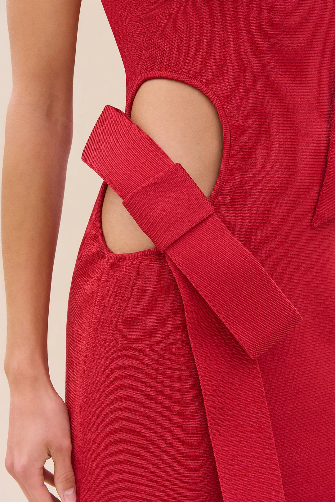 BLENDIE KNIT DRESS - MERLOT sold by Cult Gaia product image thumbnail 3