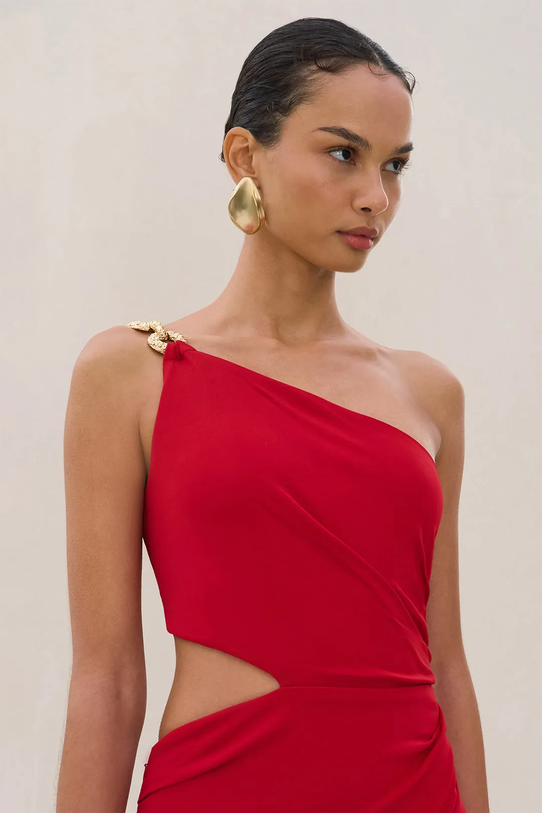 COBIE GOWN - MERLOT sold by Cult Gaia product image thumbnail 3