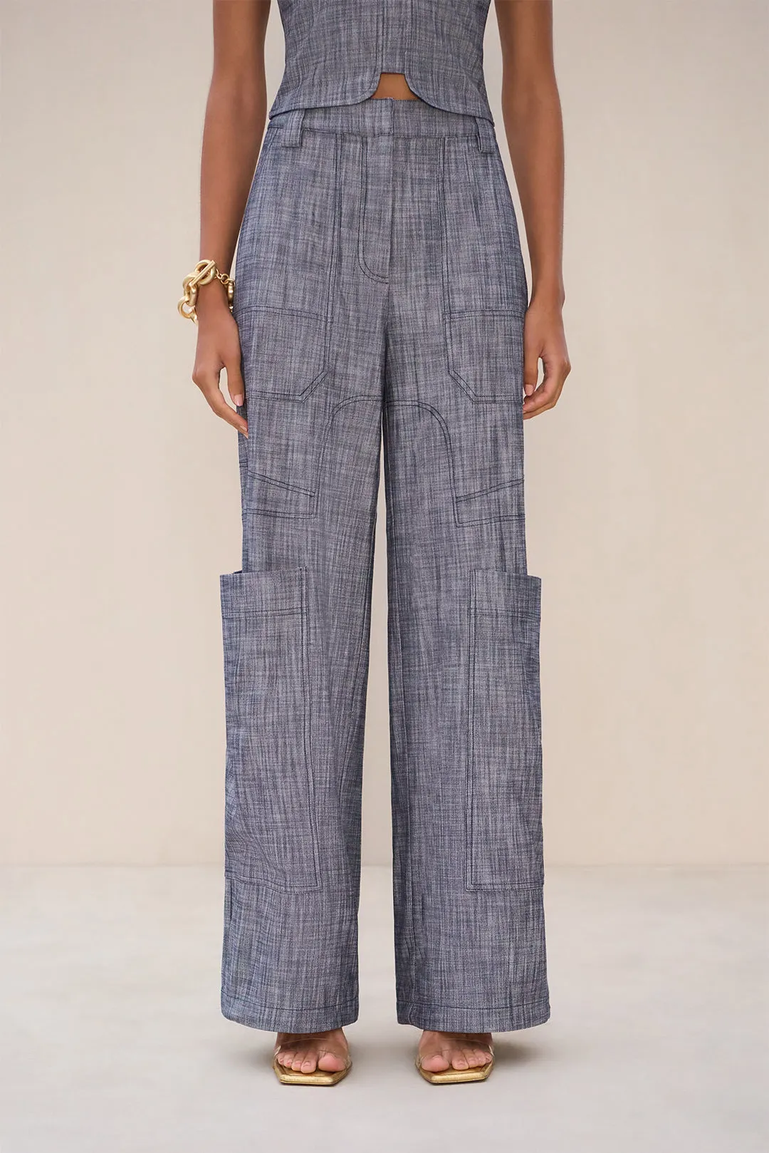 WYNN PANT - ASPEN sold by Cult Gaia product image thumbnail 2