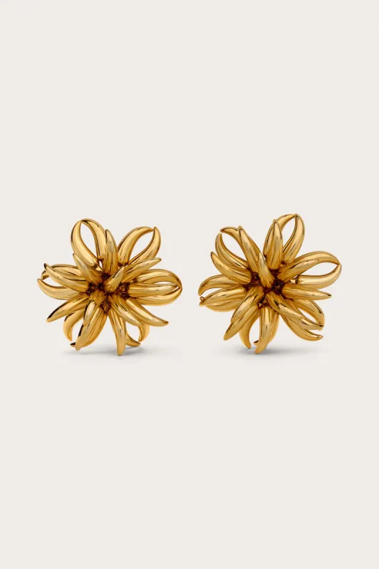 ELEEANA EARRING - SHINY BRASS sold by Cult Gaia