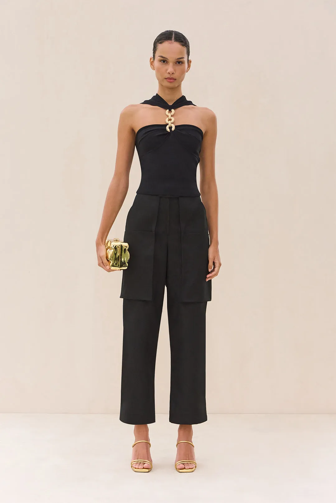 CHRIS KNIT TOP - BLACK sold by Cult Gaia product image thumbnail 3