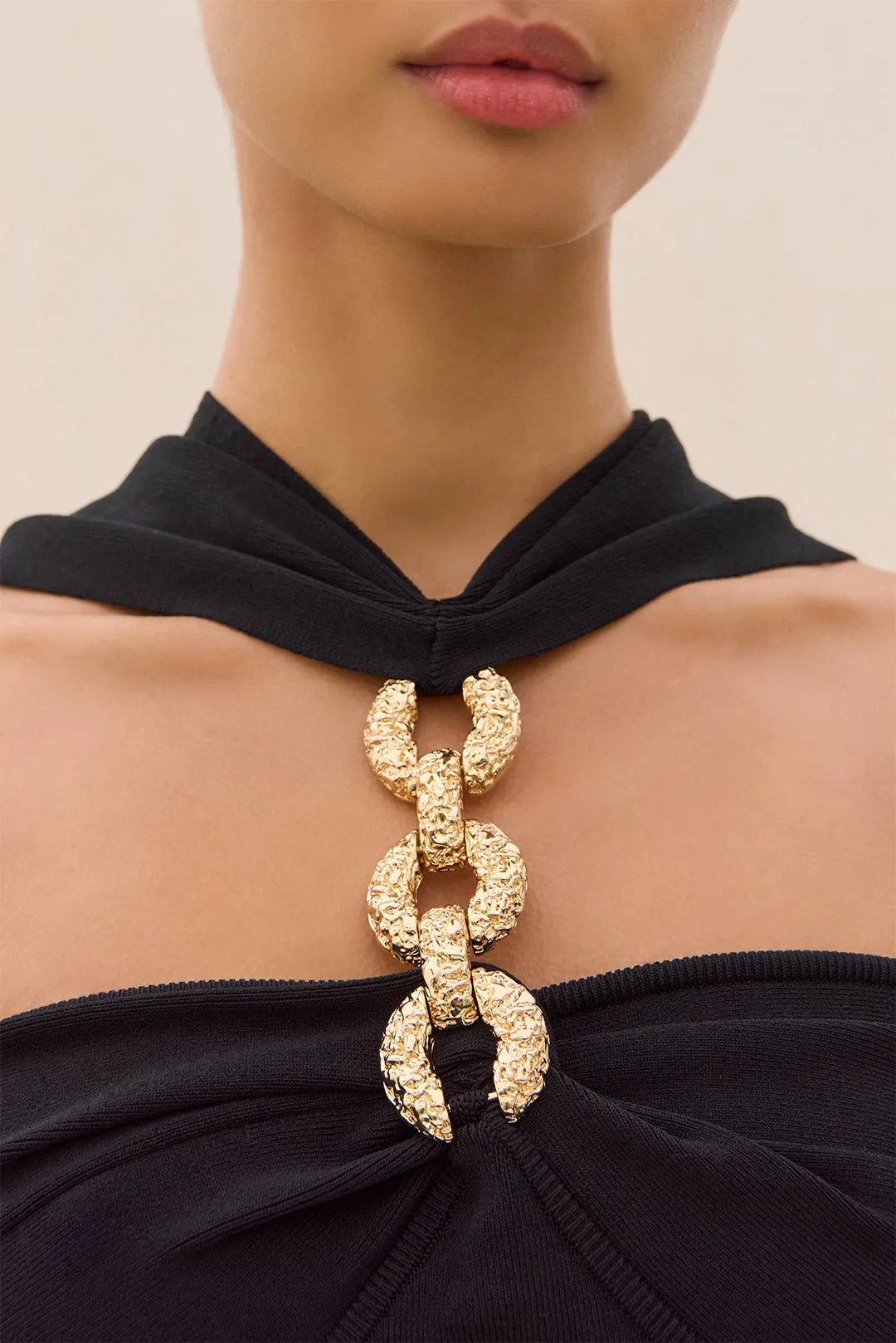 CHRIS KNIT TOP - BLACK sold by Cult Gaia product image thumbnail 2