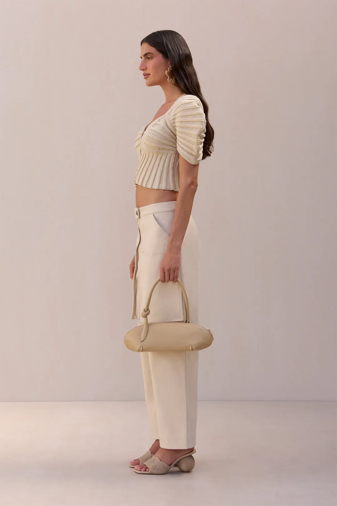 CILLIAN KNIT TOP - BEACH sold by Cult Gaia product image thumbnail 3