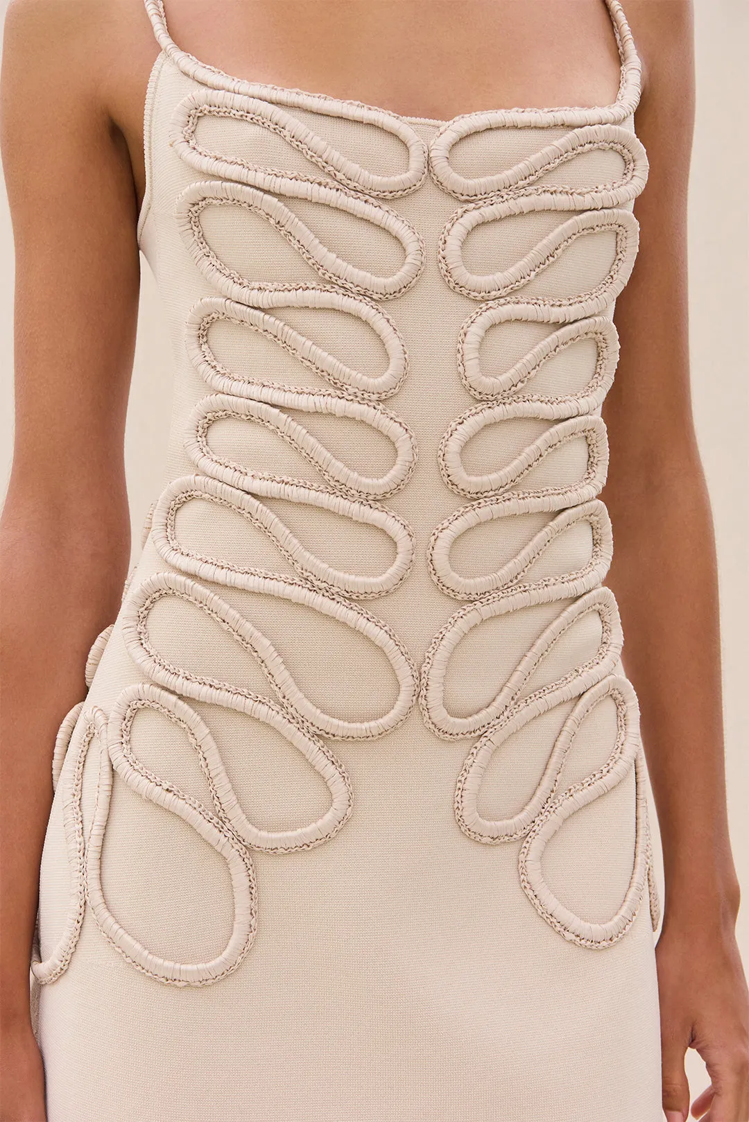 AIMEE KNIT DRESS - BEACH sold by Cult Gaia product image thumbnail 3