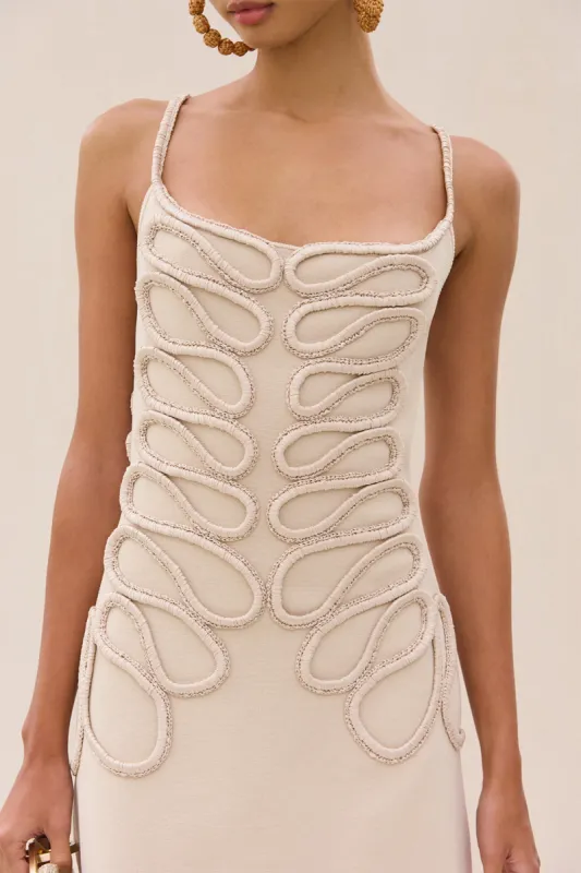 AIMEE KNIT DRESS - BEACH sold by Cult Gaia