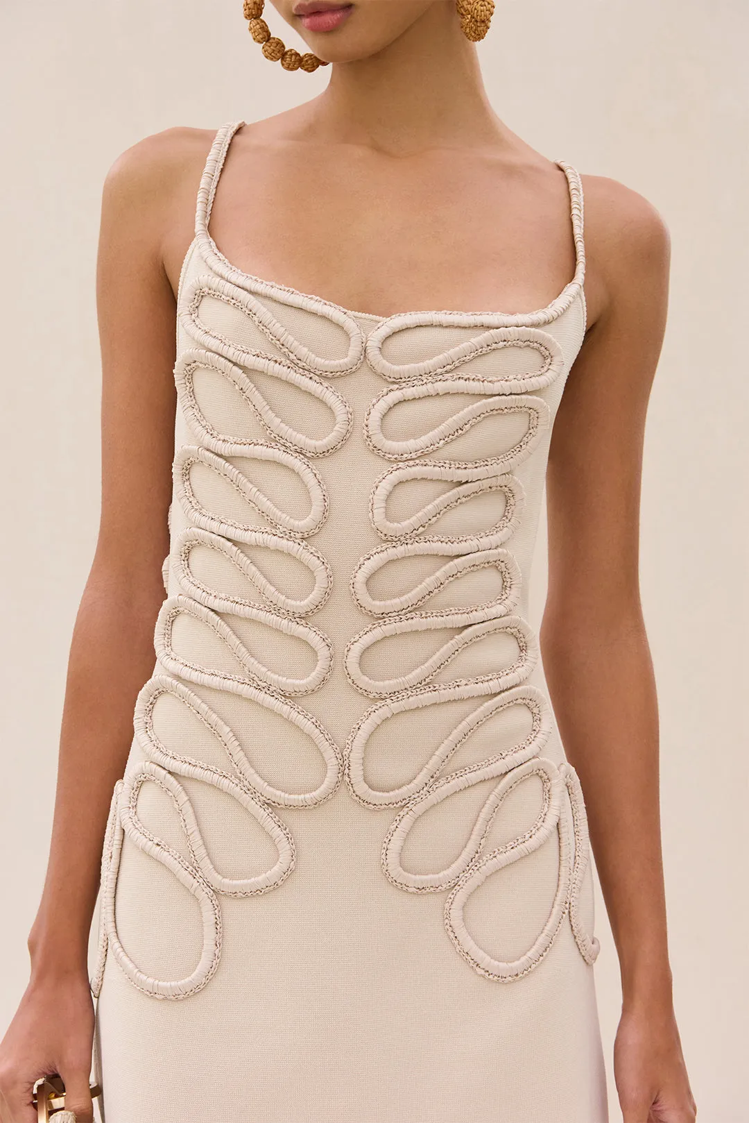 AIMEE KNIT DRESS - BEACH sold by Cult Gaia