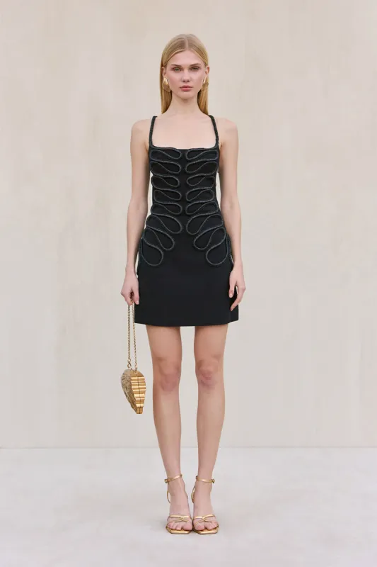 AIMEE KNIT DRESS - BLACK sold by Cult Gaia