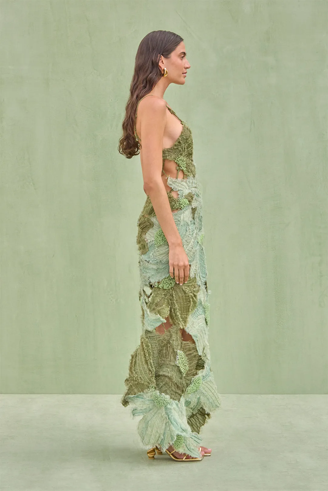 ALBA GOWN - CEDAR MULTI sold by Cult Gaia product image thumbnail 4