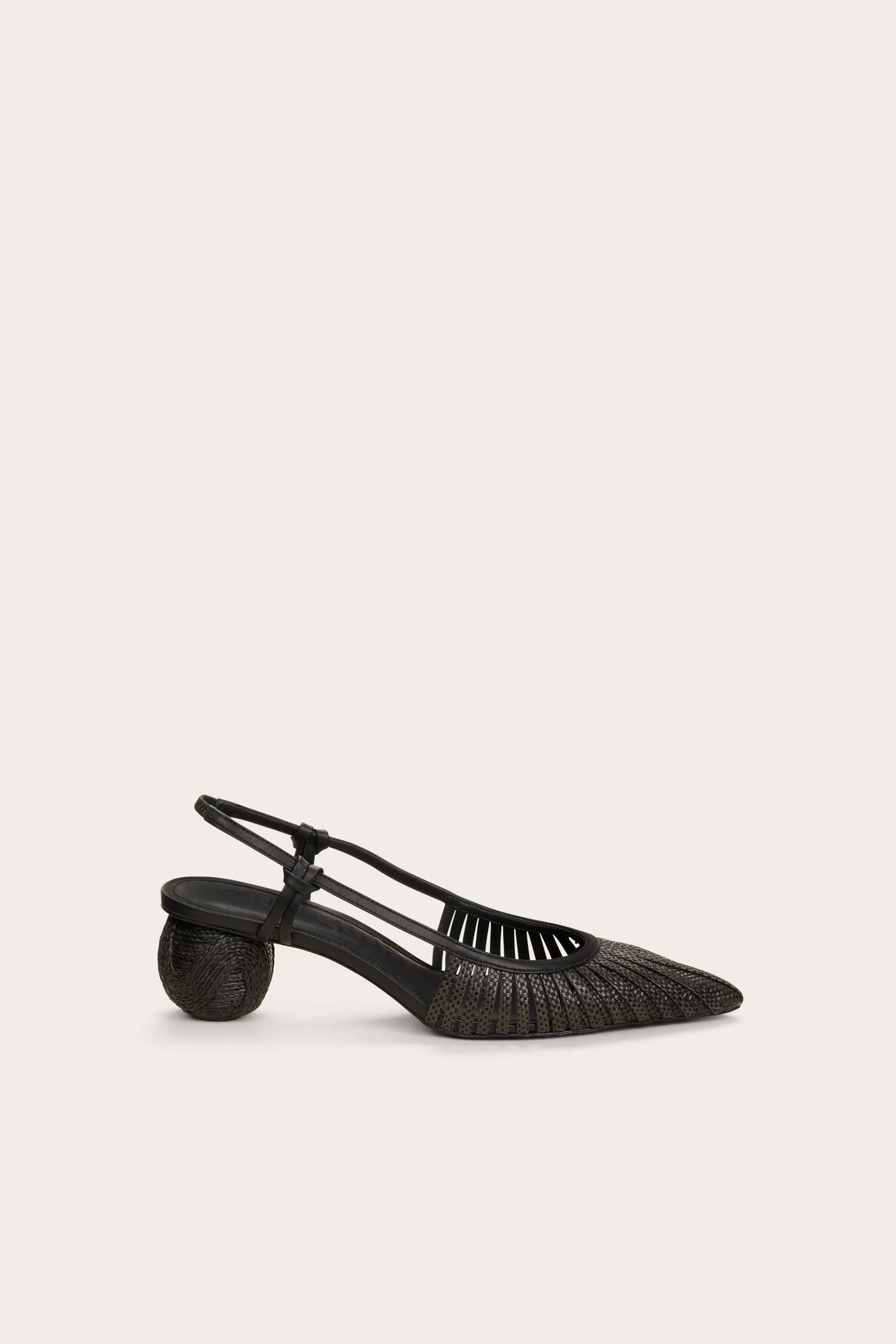 ALIA SLING BACK - BLACK sold by Cult Gaia