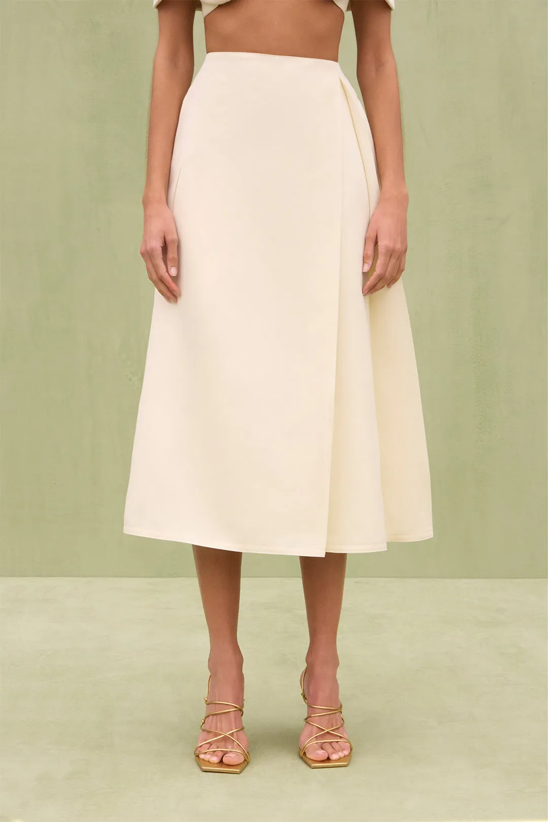 ANNA SKIRT - OFF WHITE sold by Cult Gaia product image thumbnail 2