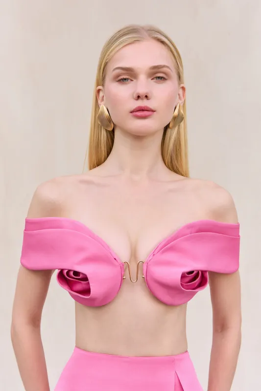 ARUNA TOP - ROSETTE sold by Cult Gaia