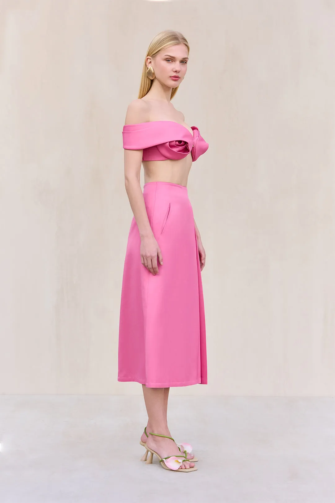 ARUNA TOP - ROSETTE sold by Cult Gaia product image thumbnail 4