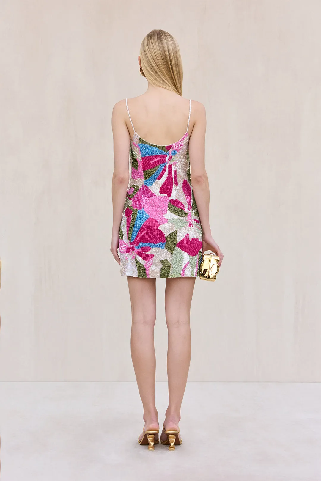 BEBE DRESS - FLORAL ROSETTE sold by Cult Gaia product image thumbnail 5