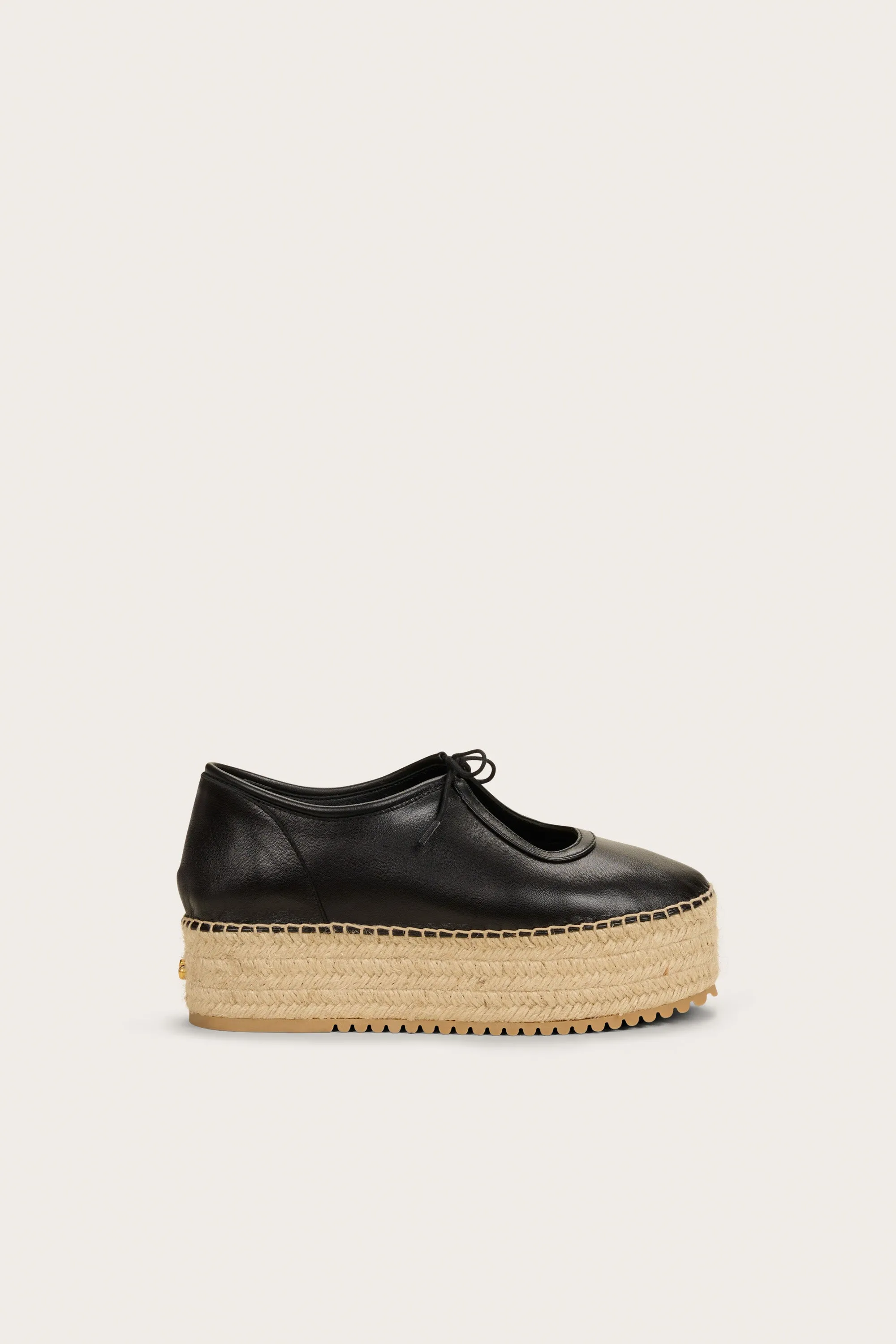 BERNICE ESPADRILLE - BLACK sold by Cult Gaia