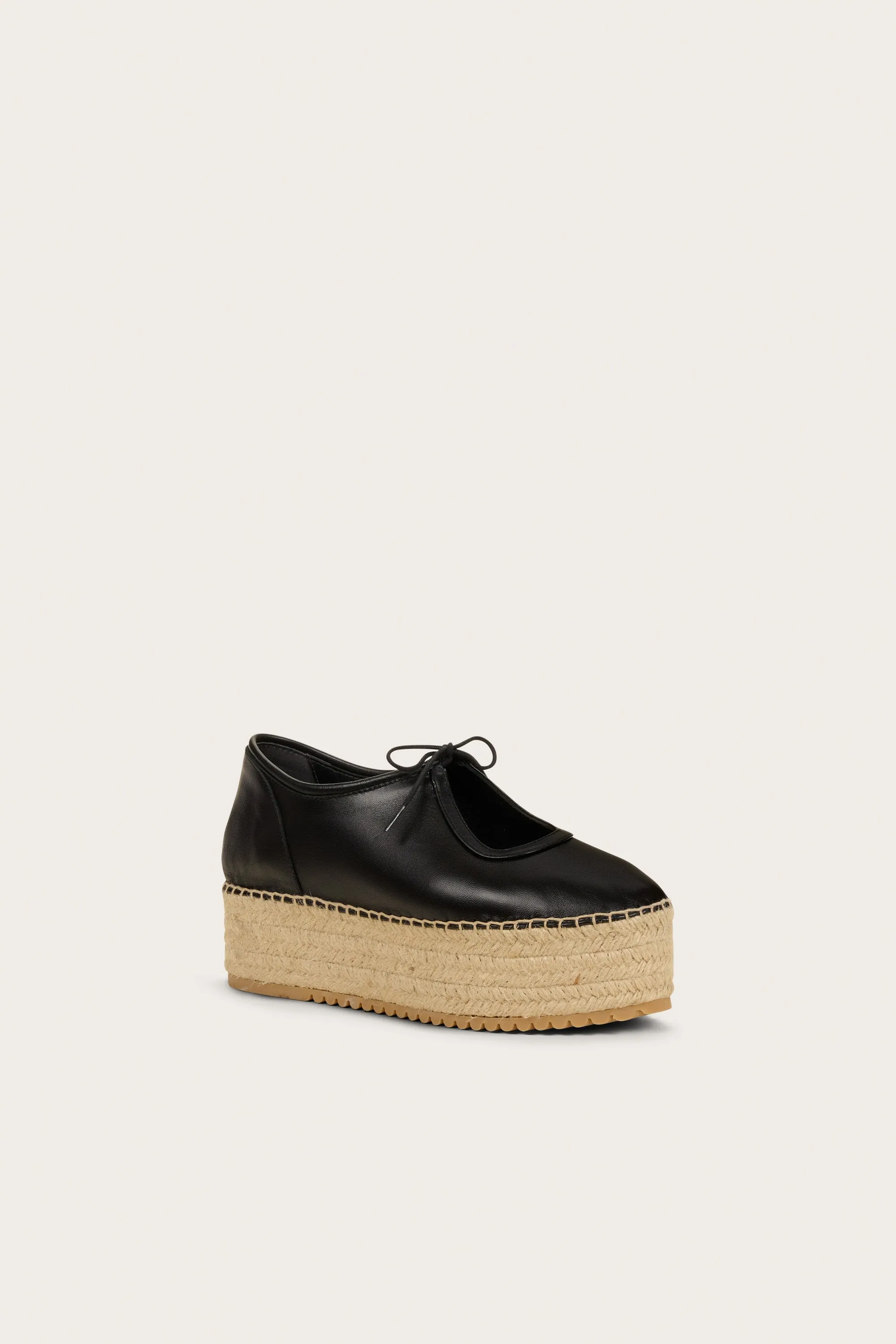 BERNICE ESPADRILLE - BLACK sold by Cult Gaia product image thumbnail 3