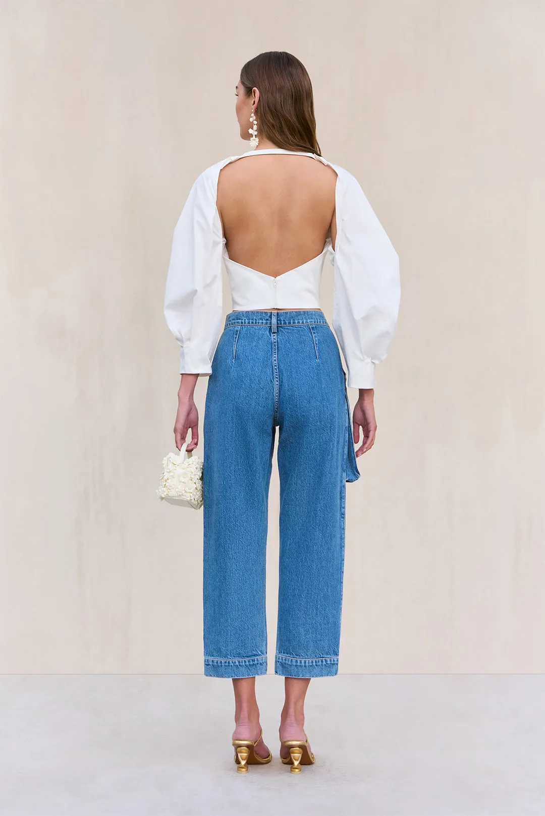 BINDI TOP - OFF WHITE sold by Cult Gaia product image thumbnail 2