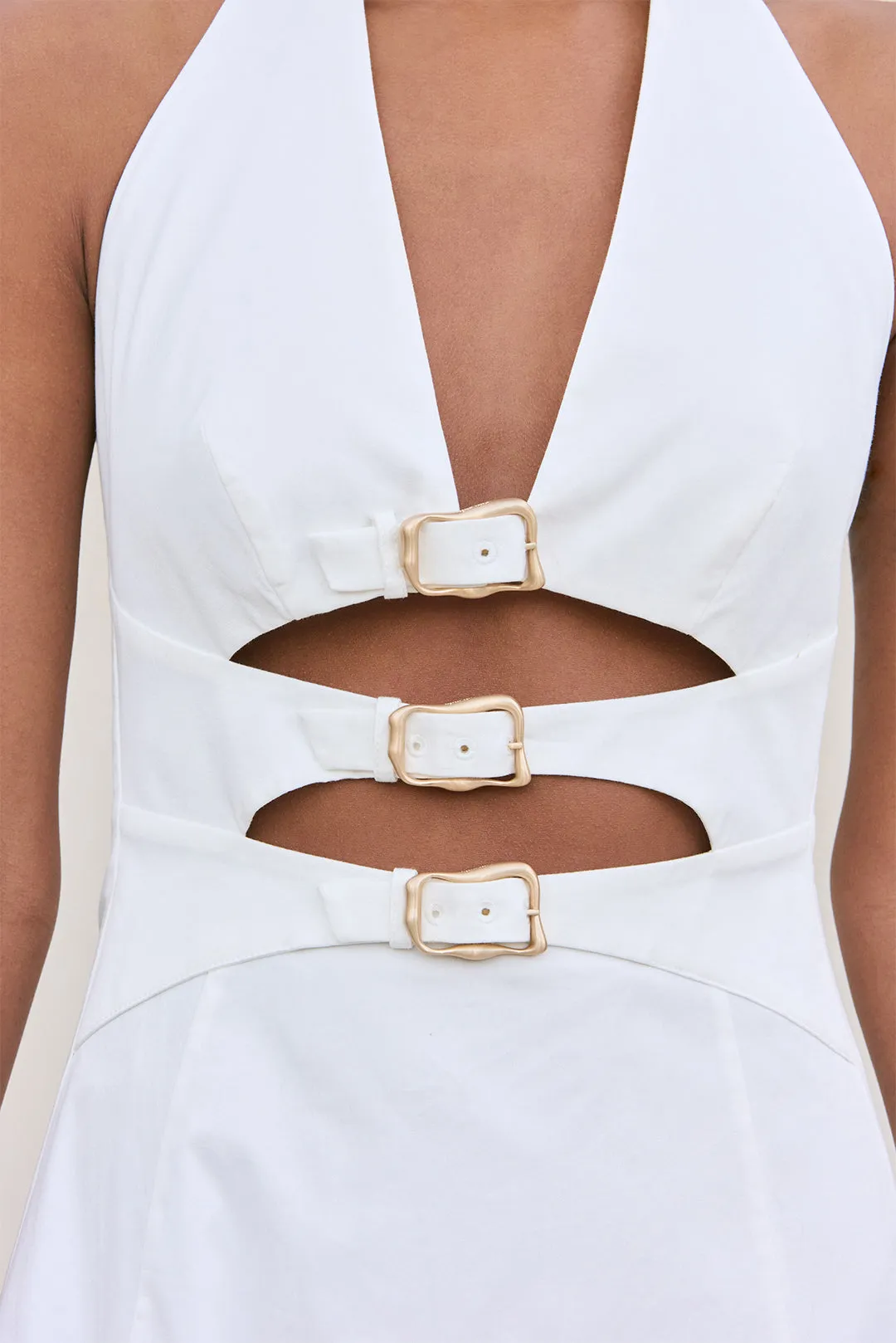 BRAXTON DRESS - OFF WHITE sold by Cult Gaia product image thumbnail 2