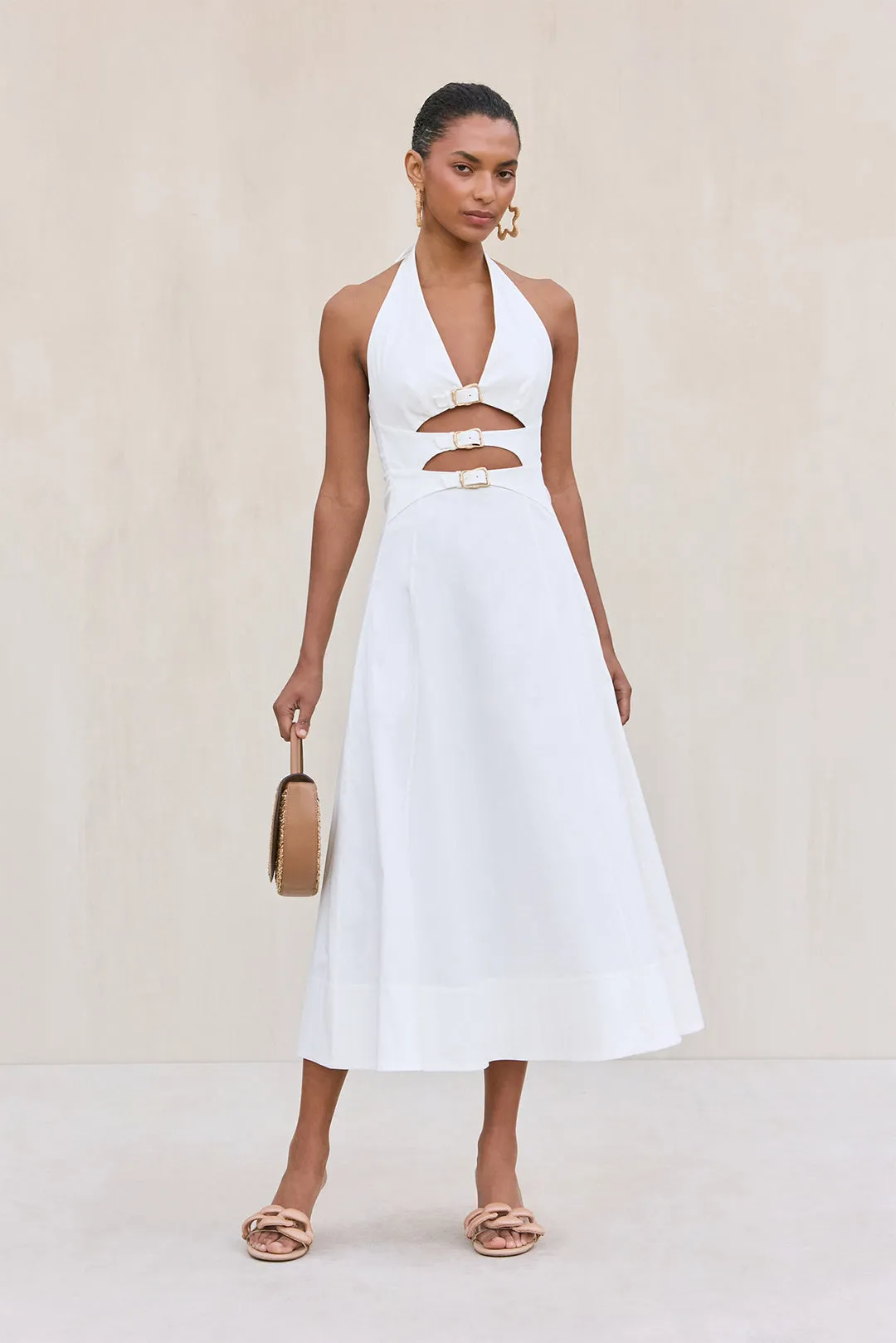 BRAXTON DRESS - OFF WHITE sold by Cult Gaia