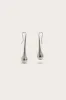 CHARISSE EARRING - SHINY SILVER sold by Cult Gaia