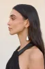 CHARISSE EARRING - SHINY SILVER sold by Cult Gaia