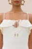 CIERA KNIT DRESS - OFF WHITE sold by Cult Gaia