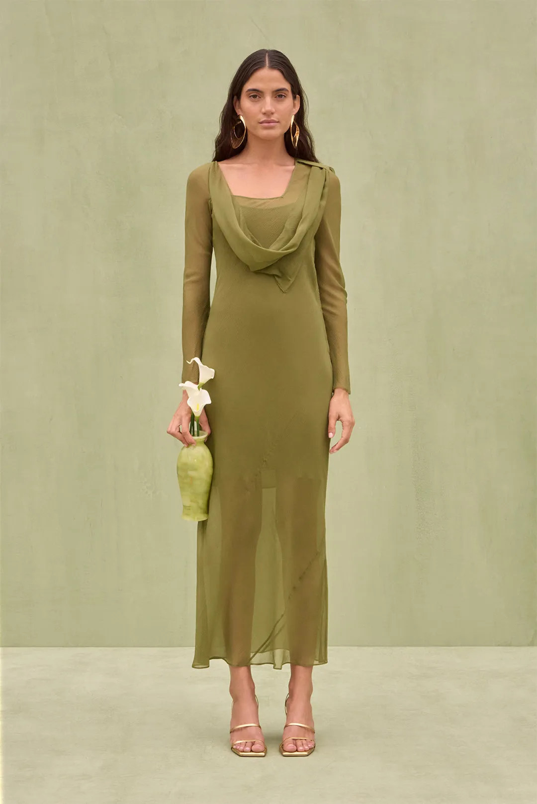 ELINE DRESS - CEDAR sold by Cult Gaia