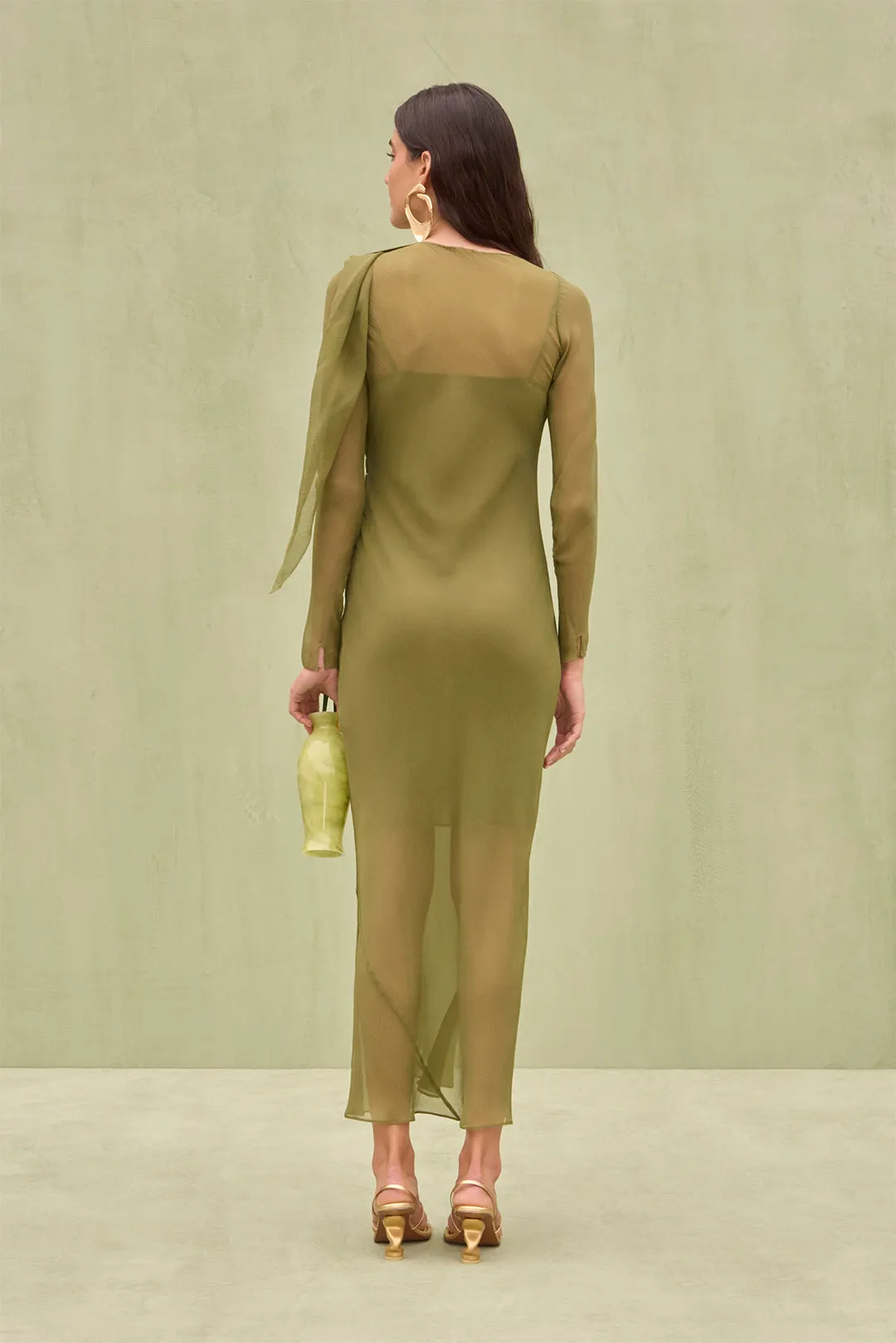 ELINE DRESS - CEDAR sold by Cult Gaia product image thumbnail 4