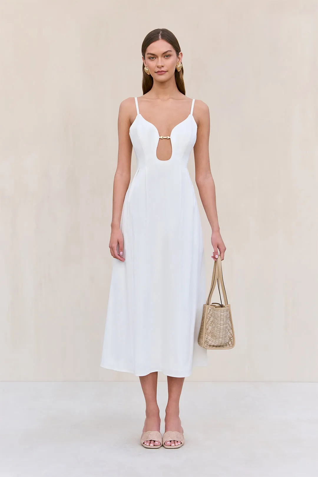 ELLARIA DRESS - OFF WHITE sold by Cult Gaia
