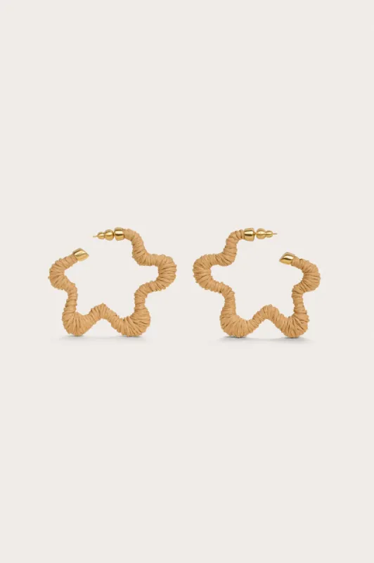 EMIKO EARRING - TOASTED NATURAL sold by Cult Gaia