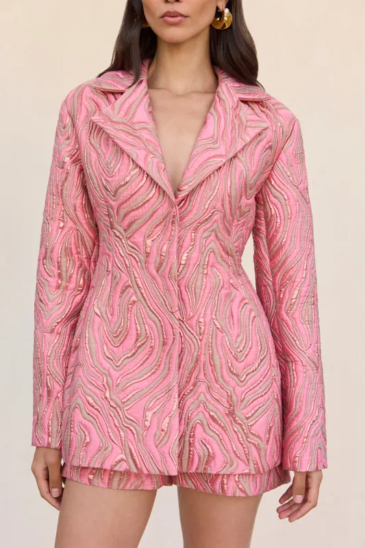 EMMA BLAZER - ROSETTE MULTI sold by Cult Gaia