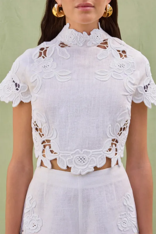 FILIPPA TOP - OFF WHITE sold by Cult Gaia