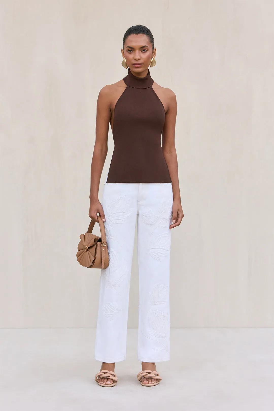 FLO JEAN - OFF WHITE sold by Cult Gaia