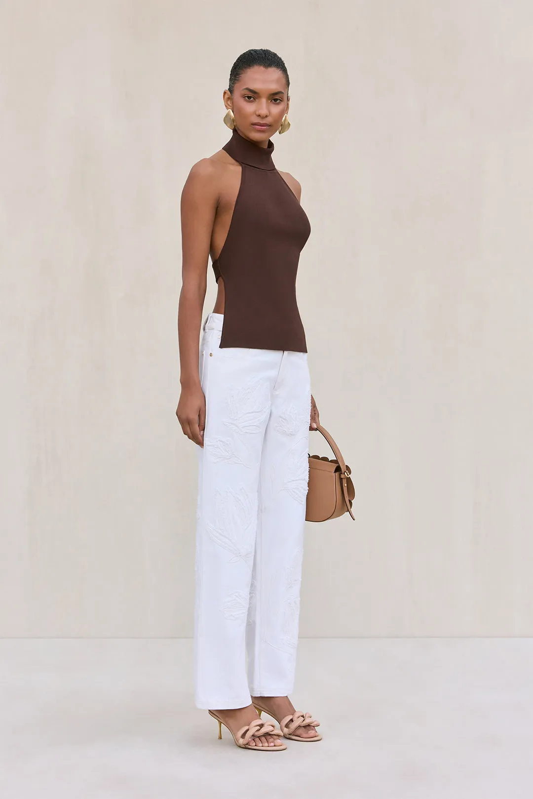 FLO JEAN - OFF WHITE sold by Cult Gaia product image thumbnail 5