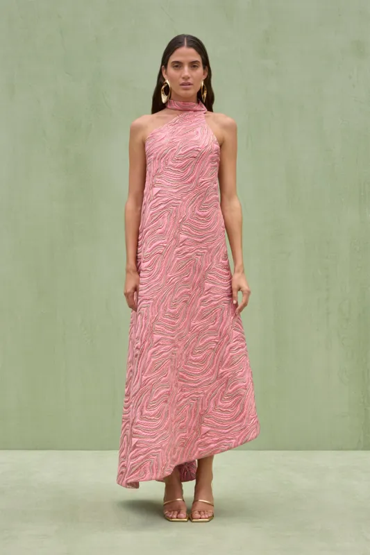 FLORENCE GOWN - ROSETTE MULTI sold by Cult Gaia