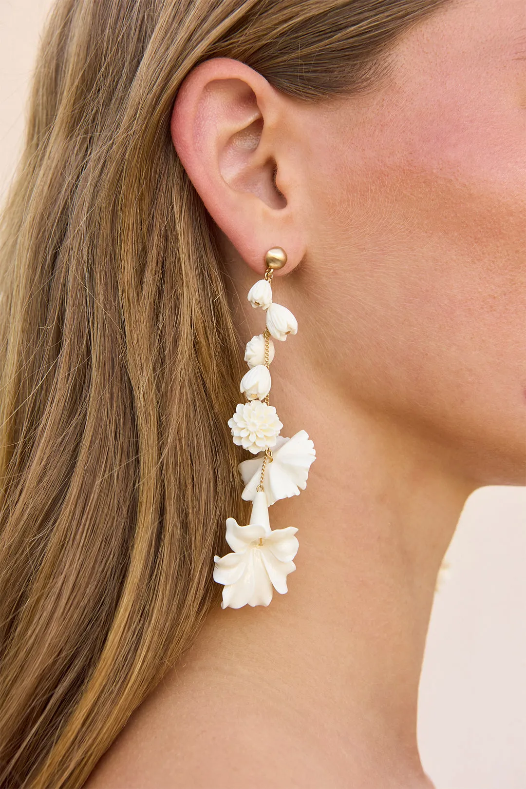 GIANA EARRING - IVORY sold by cult gaia product image thumbnail 2