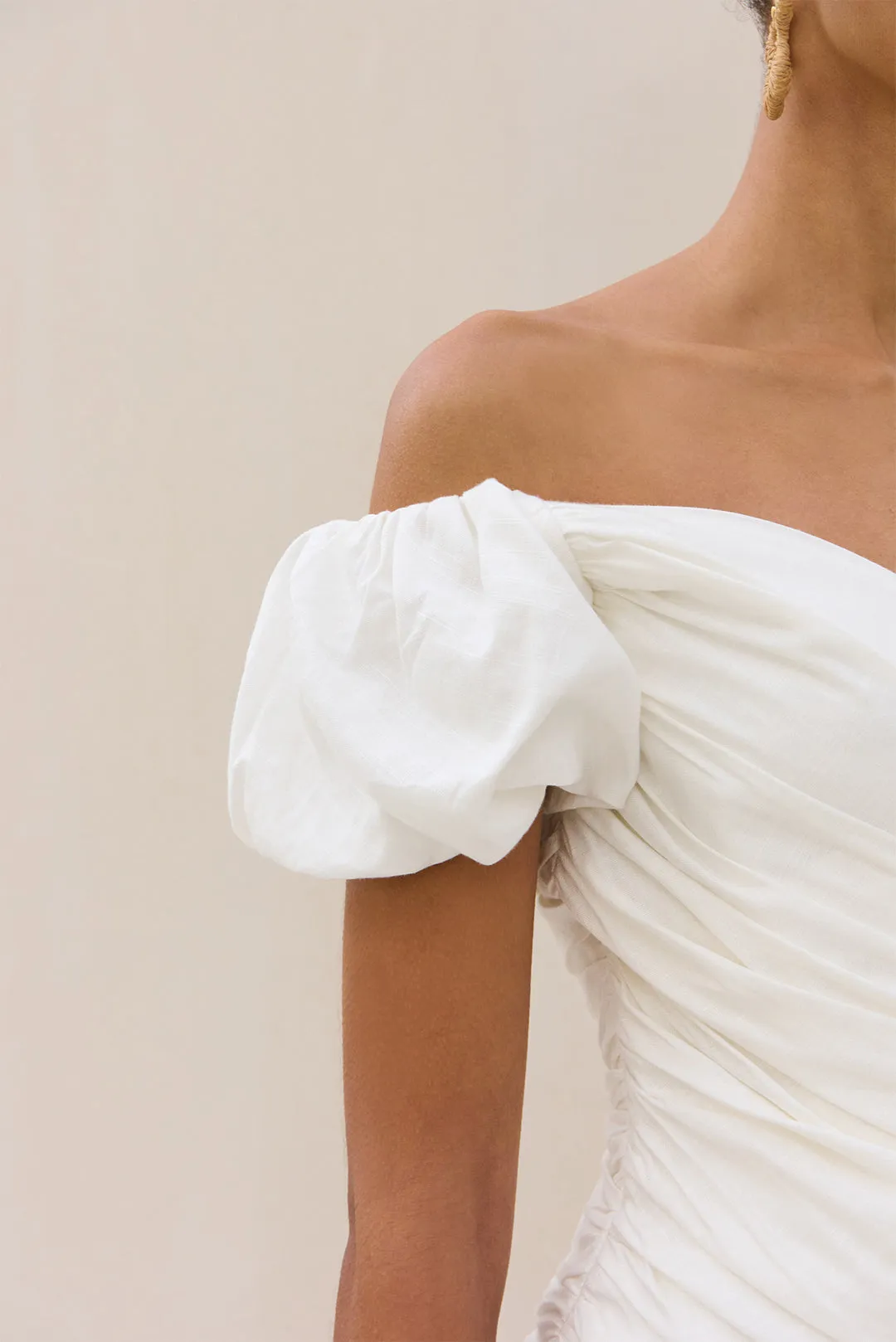 HELENE TOP - OFF WHITE sold by Cult Gaia product image thumbnail 3